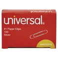 thumbnail image 2 of Universal® Paper Clips, Smooth Finish, No. 1, Silver, 1000/Pack, 2 of 4