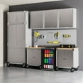 thumbnail image 10 of Seville Classics UltraHD 2 Door Rolling Cabinet, 28" W x 18” D x 34.5" H, 10 of 15