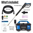 thumbnail image 6 of Westinghouse 2100 Max PSI 1.76 Max GPM Electric Pressure Washer - ePX3100v, 6 of 11