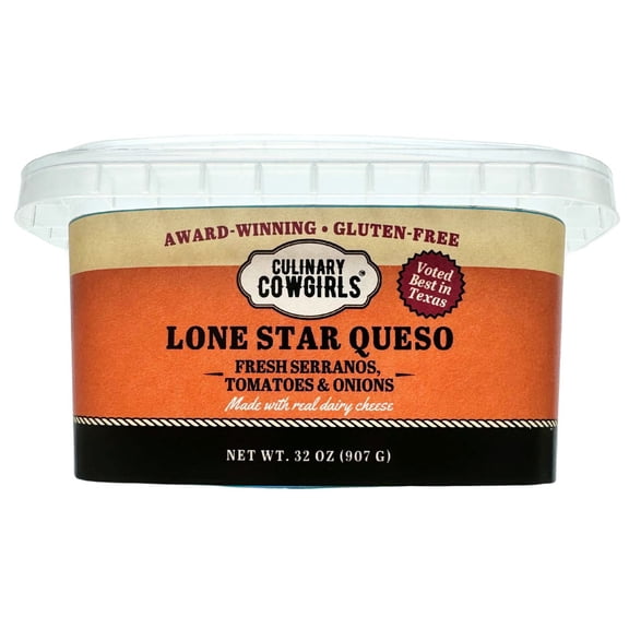 Culinary Cowgirls Lone Star Queso, 32 oz.