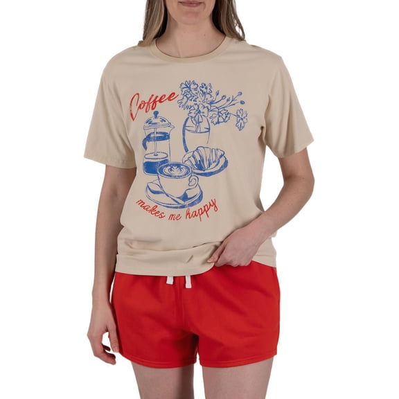 State of Mine Women's 2-Piece T-Shirt and Short Gift Set