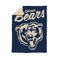 thumbnail image 1 of Logo Brands Chicago Bears Luxe Dreams Throw, 60" x 80", 1 of 1