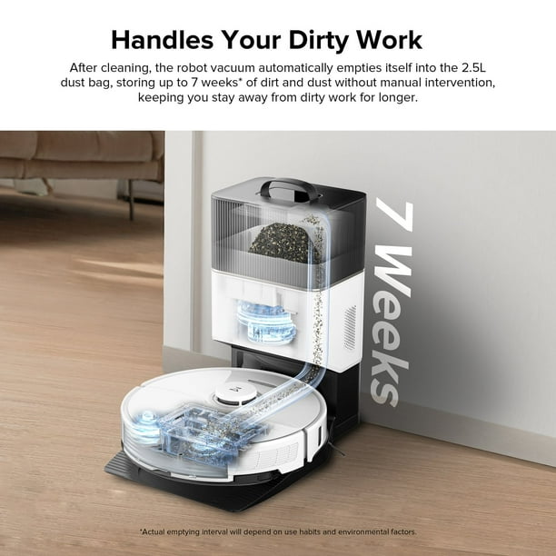 Roborock S8 Plus Robot Vacuum with Auto Mop Lifting and Self