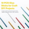 thumbnail image 4 of HOTO Cordless Hot Glue Gun with 10 Glue Sticks, 4 of 9