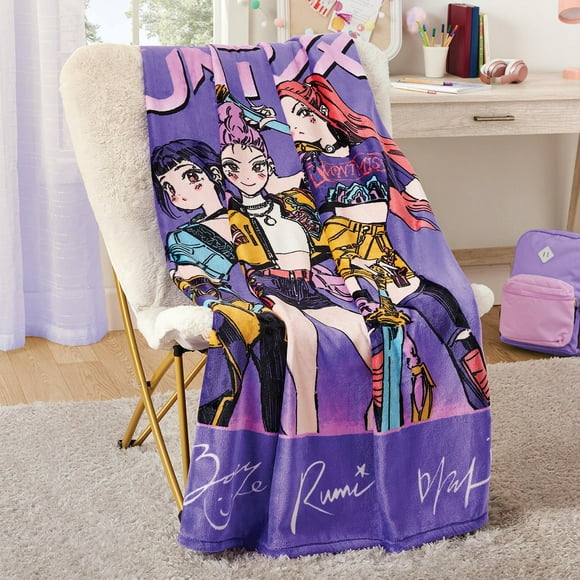 KPOP Demon Hunters Silk Touch Throws, 50" x 60"