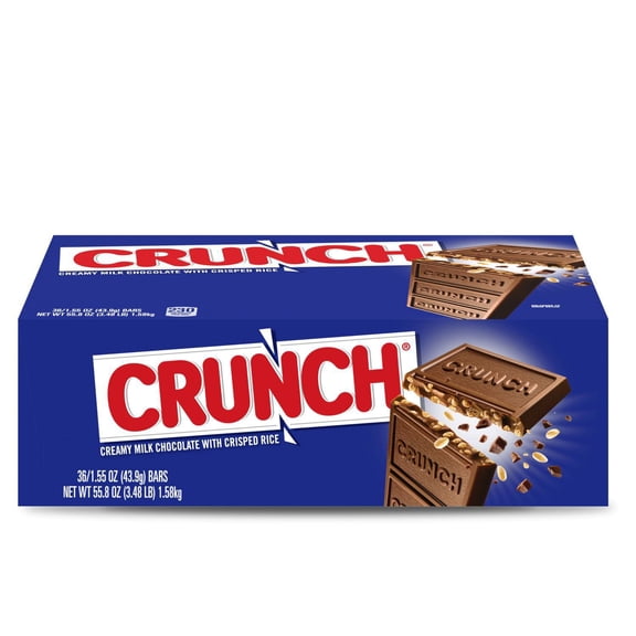 CRUNCH Candy Bars, Full Size, 1.55 oz., 36 pk.