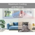 thumbnail image 3 of LG Electronics 12,000 BTU Heat and Cool Window Air Conditioner with Wi-Fi Controls, 3 of 13