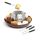 thumbnail image 1 of Nostalgia Indoor Electric Stainless Steel S'mores Maker, 1 of 6