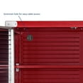 thumbnail image 5 of Seville Classics UltraHD 8-Piece Steel Garage Cabinet Storage Set With Height Adjustable Workbench, 12 Feet Wide Assorted Colors, 5 of 16