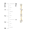thumbnail image 6 of 1.0 CT.T.W. Diamond Earrings in 14K Gold, 6 of 6