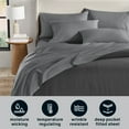 thumbnail image 7 of Member's Mark Performance 500-Thread-Count Solid Sheet Set, Assorted Sizes, 7 of 9