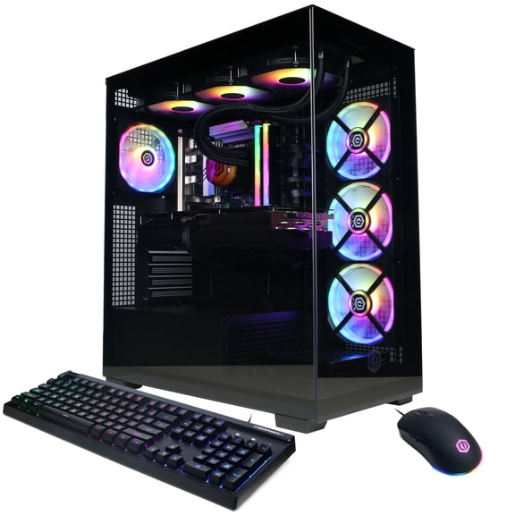 CyberPowerPC Gaming Desktop, Intel Core Ultra 7 270K Plus, NVIDIA GeForce RTX 5080 16GB, 32GB DDR5, 2TB PCIe 4.0 NVMe SSD, Windows 11 Home