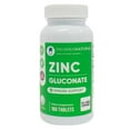 thumbnail image 1 of Pharma Natural Zinc Gluconate 14 mg Immune Support Tablets, 180 ct., 1 of 8