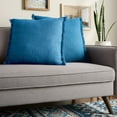 thumbnail image 3 of Town & Country Everyday Rio Solid Fringe Decorative Pillow, Set of 2, 3 of 11