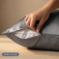 thumbnail image 5 of NIGHT Luxe Care 2-Pack 600 Thread Count 100% Silk Pillowcases, 5 of 9