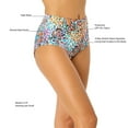 thumbnail image 4 of Anne Cole Limited Edition Women's High Waist Bikini Bottoms, 4 of 7