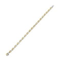 thumbnail image 5 of 7.49 CT. TW Cushion and Pear Cut White and Natural Yellow Diamond Bracelet in 18K Gold, 5 of 7
