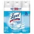 thumbnail image 1 of Lysol Disinfectant Spray, Crisp Linen 19 oz., 3 pk., 1 of 10