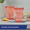 thumbnail image 3 of Hefty Party Perfect Tinted Plastic Cups, Red, 18 fl. oz., 140 ct., 3 of 4