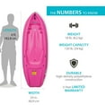 thumbnail image 2 of Lifetime Wave 6' Youth Kayak Paddle Included, 2 of 13