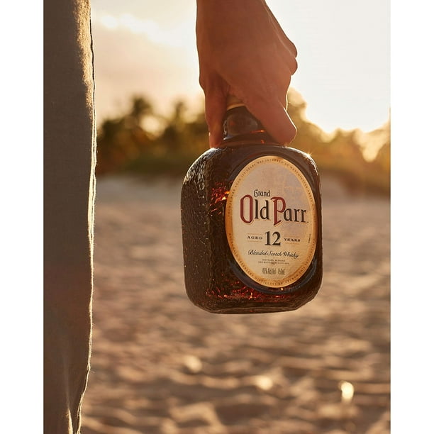 Old Parr Deluxe 12 Year Old Blended Scotch Whisky, 750 ml
