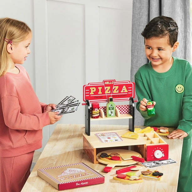 Member's Mark Tabletop Wooden Pizza Playset