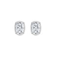 thumbnail image 2 of Lab Created Fancy Cut Diamond Stud Earrings in 14K Gold, 2 of 6
