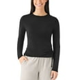 thumbnail image 1 of Member's Mark Women's Ruched Long Sleeve Top, 1 of 8