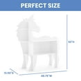 thumbnail image 4 of Delta Children Unicorn Shaped Bookcase, White, 4 of 10