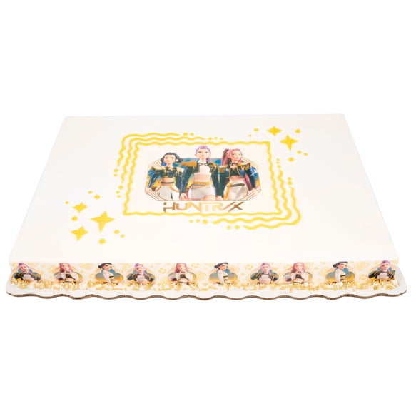 K-Pop Demon Hunters Full Sheet Cake