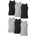 thumbnail image 3 of Hanes Men's 6-Pack Best Tank Top, 3 of 3