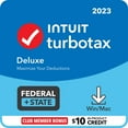thumbnail image 1 of TurboTax Deluxe 2023 Fed + E-file & State Email Delivery, 1 of 10