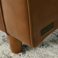 thumbnail image 5 of Jasper Mid-Century Top Grain Leather Armchair, 5 of 6