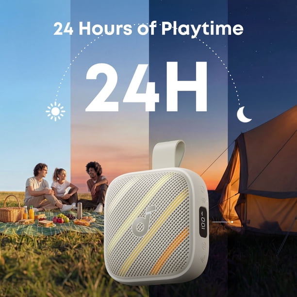 Soundcore by Anker Boom Go 3i Portable Bluetooth Speaker with