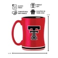 thumbnail image 3 of Logo Brands Texas Tech Red Raiders 14oz Relief Mug Set, 3 of 5