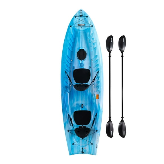 Lifetime Envoy 126" Tandem Sit-On-Top Kayak, Paddles Included