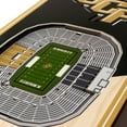 thumbnail image 3 of YouTheFan Central Florida Knights 6"x19" 3D Stadium View Banner, 3 of 6