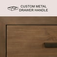 thumbnail image 3 of Marlow Solid Wood 1-Drawer End Table, Natural, 3 of 10