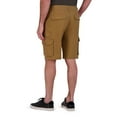 thumbnail image 2 of IRON Clothing Co Men's Flex Waistband Stretch Twill Multi Pocket Cargo Short, 2 of 5