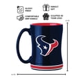 thumbnail image 3 of Logo Brands Houston Texans 14oz Relief Mug Set, 3 of 5
