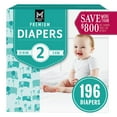 thumbnail interactive-video image 1 of Member's Mark Premium Baby Diapers, Sizes Newborn - 7, 1 of 10