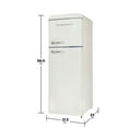 thumbnail image 4 of Frigidaire 7.5 cu. ft. Retro Fridge Freezer Combo, 4 of 10
