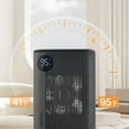 thumbnail image 5 of Pelonis Tabletop Digital Ceramic Heater with Digital Thermostat and Remote Control, Black, 5 of 7