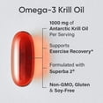 thumbnail image 4 of Sports Research Krill Oil Superba2, Omega-3, DHA Supplement, 1000mg, 75 ct, 4 of 7