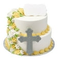 thumbnail image 1 of Inspiration Two-Tier Cake, Silver, 1 of 1