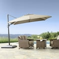 thumbnail image 1 of Member's Mark 10' Square Offset Umbrella with Sunbrella Fabric, 1 of 1