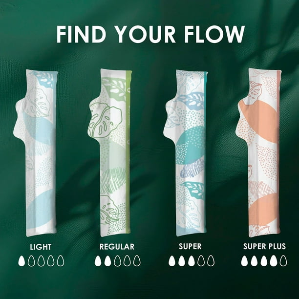 L. Organic Cotton Tampons Duo Pack, Unscented, 84 ct. - Samsclub.com