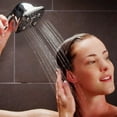thumbnail image 5 of Oxygenics PowerWave 6-Setting Handheld Shower Head Chrome, 5 of 15