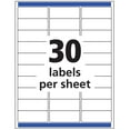 thumbnail image 2 of Avery Easy Peel Address Labels, Sure Feed Technology, Permanent Adhesive, 1" x 2-5/8", 3750 Labels, 2 of 5