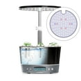 thumbnail image 4 of AeroGarden Harvest Elite 360 with Seed Starting System & Gourmet Herbs Seed Pod Kit, Platinum Stainless, 4 of 5